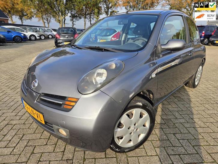 Nissan Micra 1.2 Visia 2003. Elektrische Ramen/CV op afstand, Auto's, Nissan, Bedrijf, Te koop, Micra, ABS, Airbags, Centrale vergrendeling