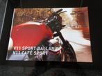Folder Moto Guzzi V11 Sport Ballabio & Cafe Sport, Motoren, Verzenden, Moto Guzzi