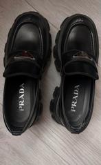 Prada Monolith Loafers, Verzenden, Zo goed als nieuw, Instappers, Zwart