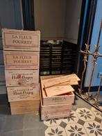 Houten wijnkisten - Decoratief & Handig, Huis en Inrichting, Woonaccessoires | Kisten, Ophalen of Verzenden