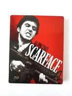 Scarface (Blu-ray + DVD STEELBOOK), Ophalen of Verzenden, Zo goed als nieuw, Actie