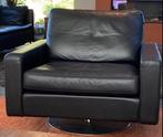 MOET WEG Bruin leren COR Conseta draaifauteuil, Huis en Inrichting, Fauteuils, Ophalen, Gebruikt, 75 tot 100 cm, 75 tot 100 cm