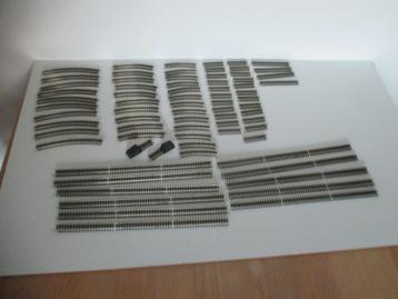 roco rails 72 stuks diverse soorten en 2 stootblokje n spoor beschikbaar voor biedingen