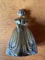 Beeld Vrouw met Bel - 12 cm, Ophalen of Verzenden