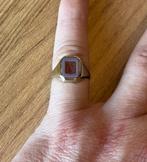 Zegelring familiewapen met lakzegel 14k goud antiek vintage, Sieraden, Tassen en Uiterlijk, Ophalen of Verzenden, Goud, Ring, Met edelsteen