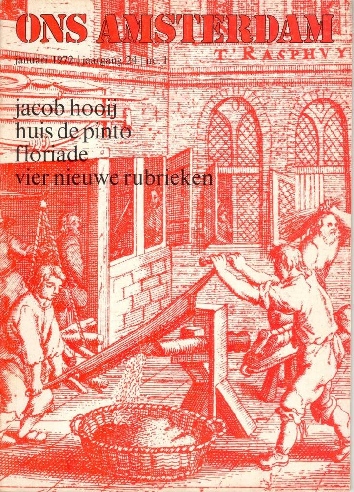 Ons Amsterdam - Jaargang 1972 kompleet, Boeken, Geschiedenis | Stad en Regio, Gelezen, Ophalen of Verzenden