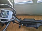 Infiniti Crosstrainer met Hartslagmeter & Mat, Ophalen, Crosstrainer, Metaal, Buik