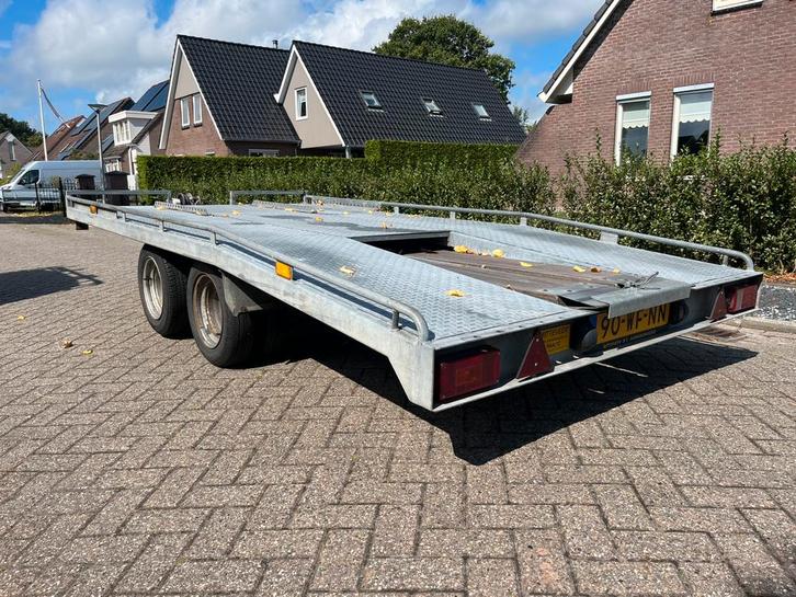 Witteveen R2430 2010 8-wieler autotransporter autoambulance, Auto diversen, Aanhangers en Bagagewagens, Gebruikt, Ophalen