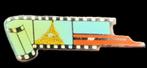 TGV filmrolletje pin- met Eiffeltoren, Verzenden, Nieuw, Transport, Speldje of Pin