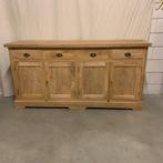 Dressoir - 4 deuren - teakhout - 180 cm - TTM Wonen, Www.ttmwonen.nl, 150 tot 200 cm, Teakhout, Nieuw