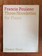 Francis Poulenc Tree Novelettes, Piano, Gebruikt, Ophalen of Verzenden, Artiest of Componist