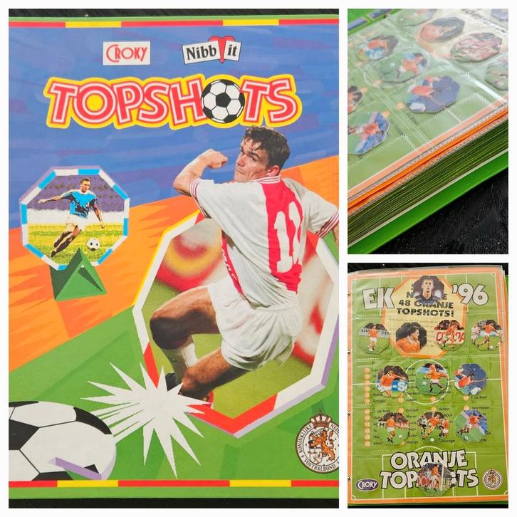Overcomplete Topshots Flippo map incl. EK!!, Verzamelen, Flippo's, Ophalen of Verzenden