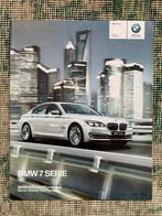 Nederlandse prijslijst BMW 7-serie F01 F02 facelift 2015, Nieuw, Ophalen of Verzenden, BMW, BMW