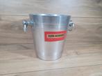Vintage aluminium champagne / ijs - emmer Piper Heidsieck, Verzamelen, Wijnen, Ophalen of Verzenden, Zo goed als nieuw, Frankrijk