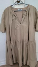Jurk beige 42/44, Wit, Maat 46/48 (XL) of groter, Ophalen of Verzenden, Zo goed als nieuw