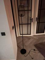 Zwarte Kelkvormige Staande Lamp, Huis en Inrichting, Lampen | Vloerlampen, Ophalen of Verzenden, 150 tot 200 cm