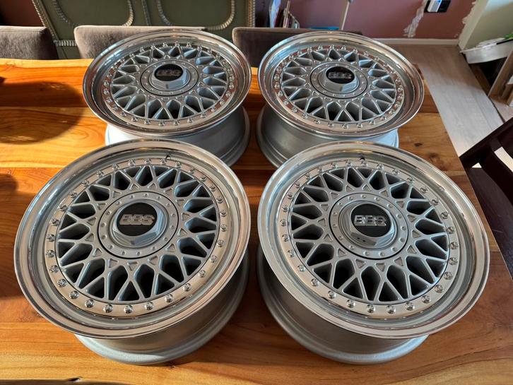 BBS RM012 4x100 15x6,5J et33, Auto-onderdelen, Ophanging en Onderstel, Volkswagen, Gereviseerd, Ophalen