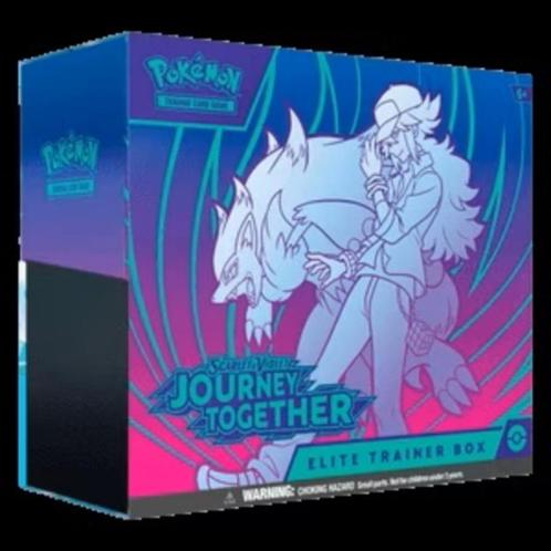 Pokémon Journey Together Elite Trainer Box, Hobby en Vrije tijd, Verzamelkaartspellen | Pokémon, Nieuw, Losse kaart, Ophalen of Verzenden