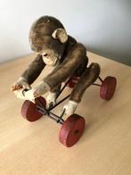 Steiff aap Jocko op zijn 'vliegende Hollander',, Antiek en Kunst, Antiek | Speelgoed, Verzenden