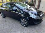 Opel Corsa 1.4 16V 3D 2010 Zwart  Defect !! Adv Lezen !, Auto's, Voorwielaandrijving, Stof, 1398 cc, 4 cilinders