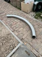 Kachelpijp enkelwandig 125mm, Ophalen of Verzenden, Zo goed als nieuw, Rvs, Minder dan 2 meter