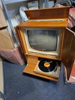 grundig buizen radio en tv en platenspeler in 1 kast, Antiek en Kunst, Ophalen