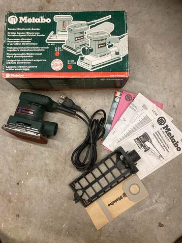 Metabo vlakschuurmachine beschikbaar voor biedingen