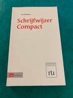 Jan Renkema - Schrijfwijzer Compact paperback in prima staat, Ophalen of Verzenden, Zo goed als nieuw, Jan Renkema
