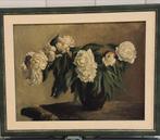 Schilderij met vaas bloemen, Ophalen