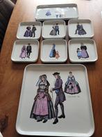 Vintage gebaksset Villeroy &Boch Nederlands klederdracht, Antiek en Kunst, Ophalen