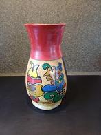 Vintage vaas met Azteekse Motieven jaren 60, Ophalen