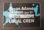 Bryan Adams BACKSTAGE PASS Rotterdam 1997, Verzamelen, Verzenden, Gebruikt, Foto of Kaart