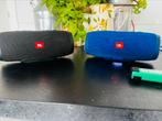 JBL speakers zwart en blauw met nieuwe accu, Overige merken, Ophalen of Verzenden, Zo goed als nieuw, Minder dan 60 watt
