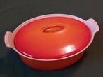 Le Creuset Ovenschaal 26 x 19cm, Huis en Inrichting, Keuken | Potten en Pannen, Ophalen of Verzenden, Zo goed als nieuw, Gietijzer