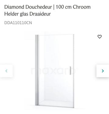 Douchedeur 100cm in breedte verstelbaar, nieuw! beschikbaar voor biedingen