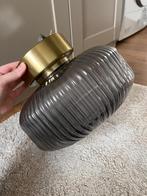 Plafondlamp smoke black glas, Ophalen of Verzenden, Zo goed als nieuw, Glas