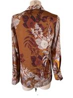 Reiss blouse S, Bruin, Verzenden, Zo goed als nieuw, Maat 36 (S)