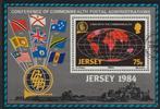 Jersey Michel Block 3, Postzegels en Munten, Postzegels | Europa | UK, Ophalen of Verzenden, Gestempeld