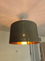 Groen-goude hanglamp, Ophalen, Zo goed als nieuw, Minder dan 50 cm