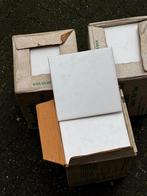 Matte witte tegels te koop, Doe-het-zelf en Verbouw, Tegels, Ophalen, Nieuw, Minder dan 5 m², Wandtegels