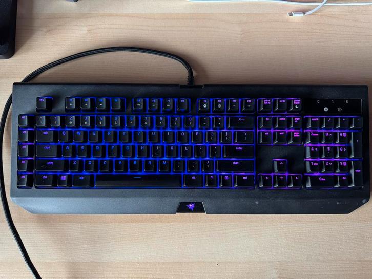 Razer Blackwidow Chroma V2, Mechanisch toetsenbord., Computers en Software, Toetsenborden, Gebruikt, Qwerty, Bedraad, Gaming toetsenbord