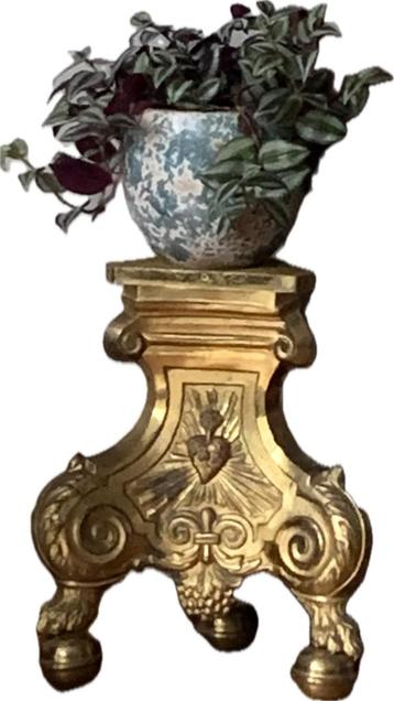 Antiek Verguld Altaar Stuk ~ Pedestal ~ Verguld Console beschikbaar voor biedingen