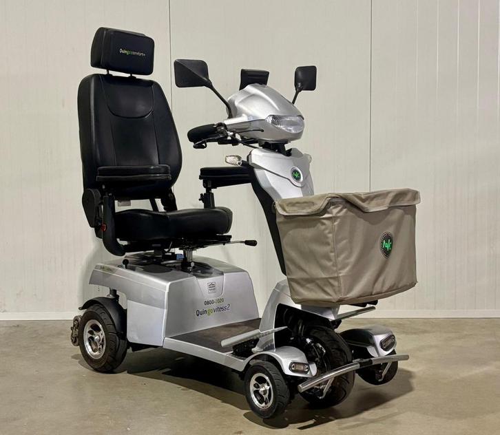 Quingo vitess II scootmobiel met veel extras, Diversen, Brommobielen en Scootmobielen, Zo goed als nieuw, Quingo, 36 t/m 45 km