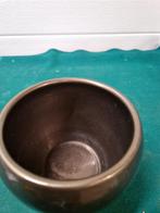 bloempot bronskleurig, Ophalen of Verzenden, 'T Olde Gre-j, Info@toldegrej.nl, Endepoelstraat 20f Didam