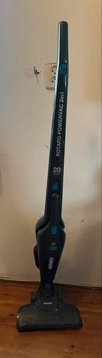 Leifheit Rotaro Powervac 2in1 steelstofzuiger - 20V, Ophalen of Verzenden, Gebruikt, Stofzuiger