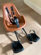 Fietsstoel + scherm Bobike chocolate, Fietsen en Brommers, Fietsaccessoires | Fietsstoeltjes, Ophalen, Voorzitje, Bobike, 0 t/m 13 kg