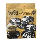 Woonaccessoires | OnderzettersVinyl Onderzetters Muzieklegen, Huis en Inrichting, Woonaccessoires | Onderzetters, Glas of Kopje