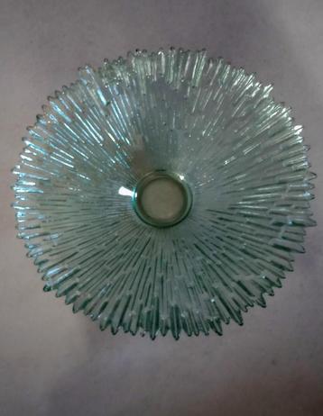 Glazen schaal Tapio Wirkkala Revoluntet 45 cm. Fins design beschikbaar voor biedingen