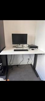 Zit sta bureau elektrisch verstelbaar, Huis en Inrichting, Bureaus, Ophalen, Elektrisch, Zo goed als nieuw