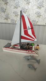 Playmobil katamaran 5130 met dolfijnen zomer Summer Fun, Kinderen en Baby's, Speelgoed | Playmobil, Ophalen of Verzenden, Zo goed als nieuw
